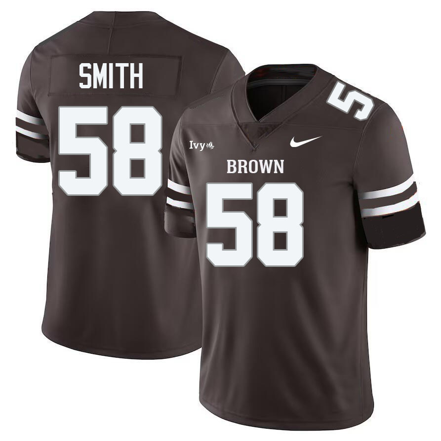 Brown Bears #58 Sam Smith College Football Jerseys,Uniforms Stitched-Brown